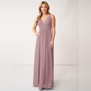 NWT Azazie Maren Dusty Rose Dress Size 24